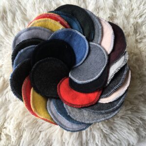 Compresses d'allaitement en laine